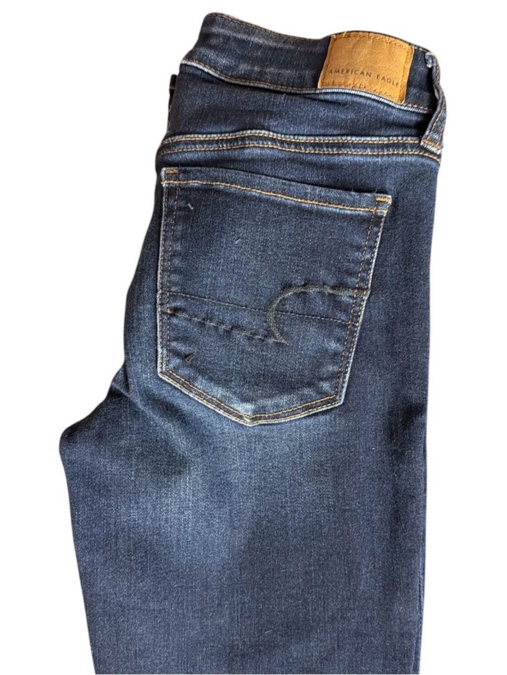 American Eagle Outfitters Dark Blue Slim Fit Jeans | Next level Stretch